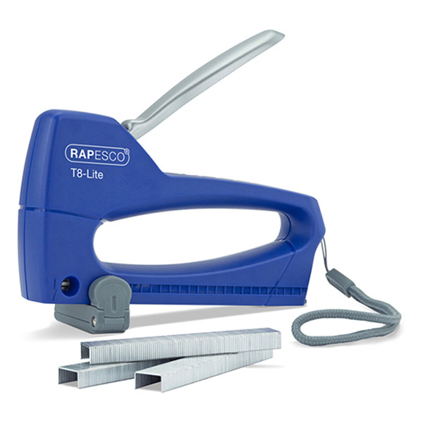 Rapesco T8-Lite blue tacker incl. 300-staples 0955 202076 - 1