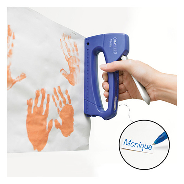 Tacker | blue | Rapesco T8-Lite + 300-staples 202076 - 5
