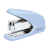 Rapesco X5-Mini Less Effort powder blue stapler 1338 202053