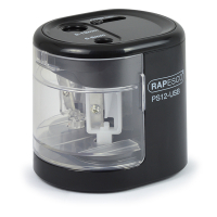 Rapesco black electric pencil sharpener 1449 226812