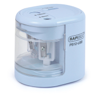 Rapesco powder blue electric pencil sharpener 1447 202073