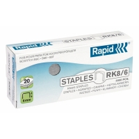 Rapid RK8 (B8) standard staples (5000-pack) 24873700 202038