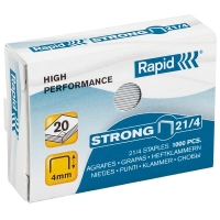Staples 21/4 | strong galvanised | Rapesco | 1000 pack 202018