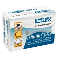 Staples 21/4 | strong galvanised | Rapesco | 5000-pack