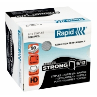 Staples 9/12 | super strong galvanised | Rapid | 5000 pack 202033
