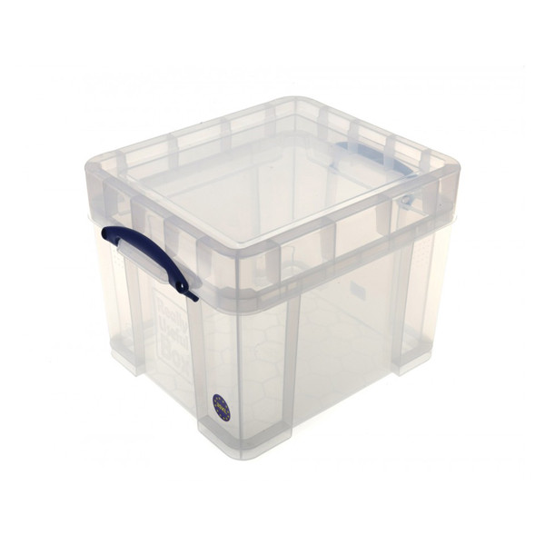 Really Useful Box XL transparent storage box, 35 litres 200418 - 1