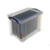 Really Useful Box transparent storage box, 19 litres (including 10 hanging files) UB19LCF 200412 - 1