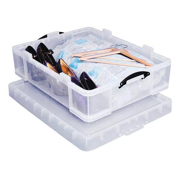 Really Useful Box transparent storage box, 70 litres UB70LC 200423 - 2