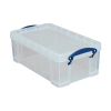 Really Useful Box transparent storage box, 9 litres UB9LC 200408 - 1