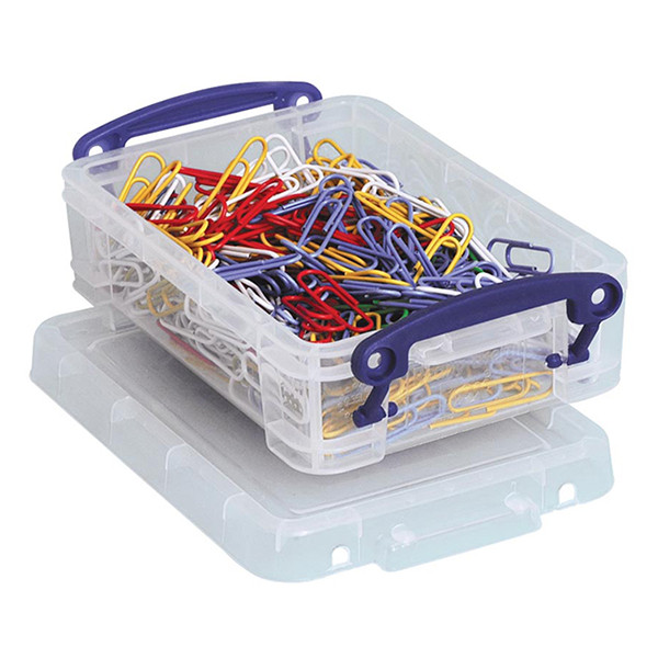 Storage box 0.35L | transparent | Really Useful 200401 - 2