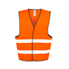 Result Core fluorescent orange hi-vis vest S/M IE000337 - 1