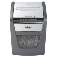 ⭐ P4 paper shredder | Rexel Optimum Auto+ 50X cross-cut 848355