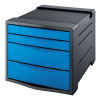 Rexel Choices blue drawer unit (4 drawers) 208242 - 1