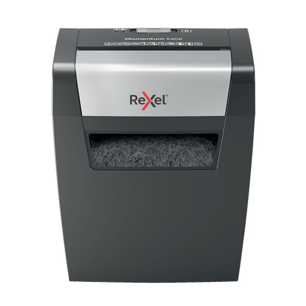 Rexel Momentum X406 cross-cut paper shredder 2104569EU 208212 - 1