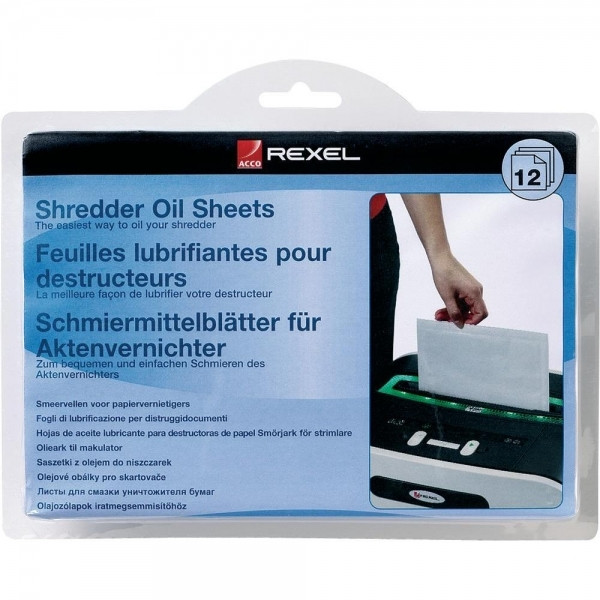Oil sheets | Rexel | 12-pack 208010 - 1