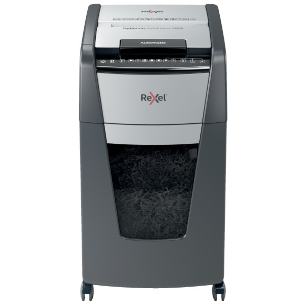 Rexel Optimum Auto+ 300X cross-cut paper shredder 2020300XEU 208226 - 1
