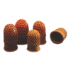Rexel Velos no. 00 dark orange counting fingers, 17mm (10-pack) 208393 - 1