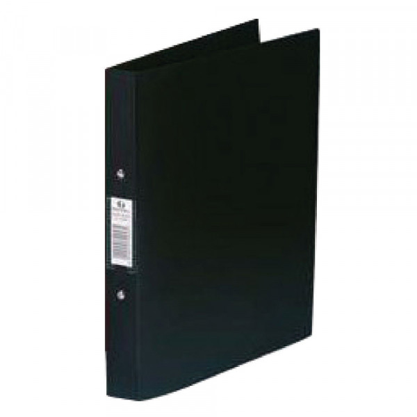 Rexel budget black A4 polypropylene 2-ring binder (10-pack) 13422BK 208258 - 1