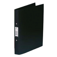 Rexel budget black A4 polypropylene 2-ring binder (10-pack) 13422BK 208258