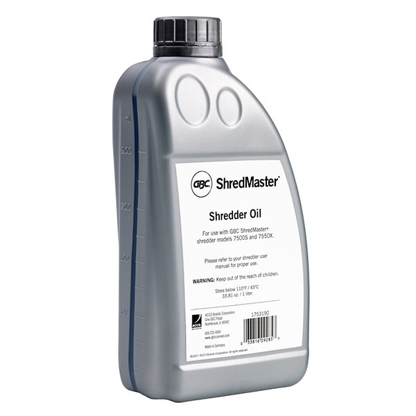 Rexel lubricating oil, 1 litre 4400050 208070 - 1