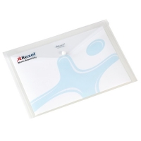 Rexel transparent white A4 document envelope 16129WH 208077