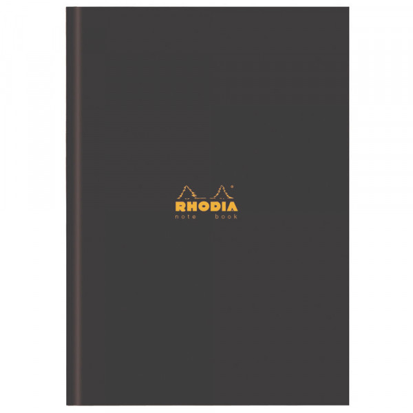 Rhodia Business A4 black casebound hardback notebook, 192 sheets (3-pack) 119230C 405385 - 1