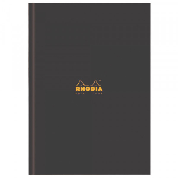 Rhodia Business A4 black casebound hardback notebook, 192 sheets (3-pack) 119230C 405385 - 1