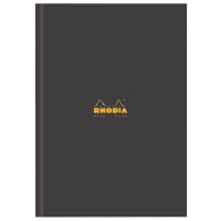 Rhodia Business A4 black casebound hardback notebook, 192 sheets (3-pack) 119230C 405385