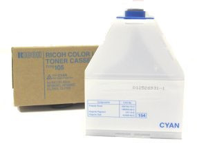 Ricoh 105 C cyan toner (original Ricoh) 074010 - 1