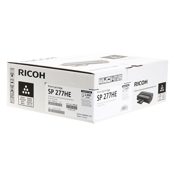 Ricoh 408160 (408160) black toner (original) 408160 066932 - 1
