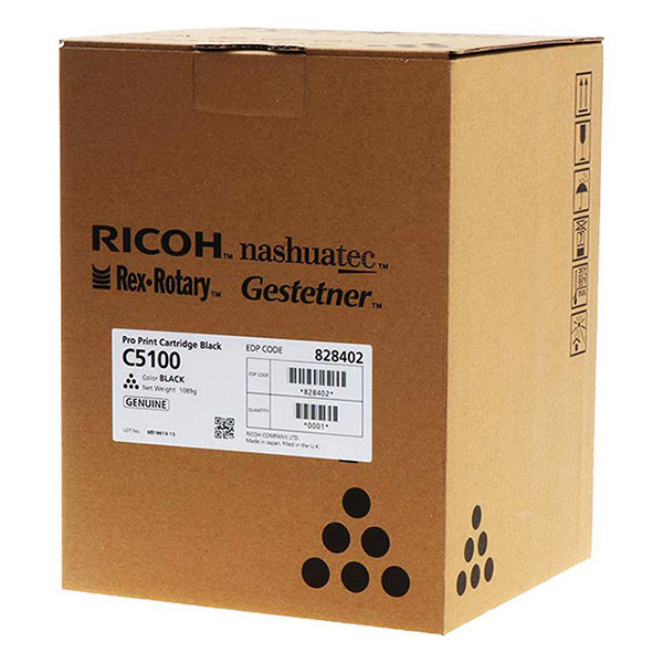 Ricoh 828225 black toner (original Ricoh) 073532 - 1
