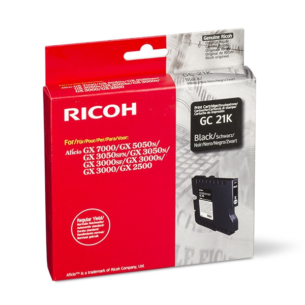 Ricoh GC-21K black gel cartridge (original Ricoh) 405532 074888 - 1