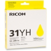 Ricoh GC-31YH (405704) high-capacity yellow gel cartridge (original)