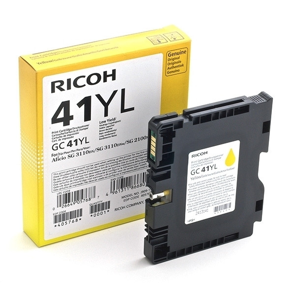 Ricoh GC-41YL yellow gel cartridge (original Ricoh) 073804 - 1