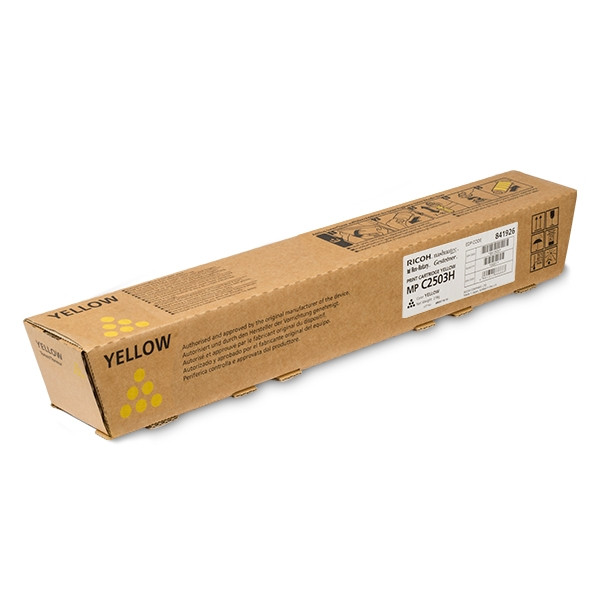 Ricoh MP C2503H high-capacity yellow toner (original Ricoh) 073554 - 1