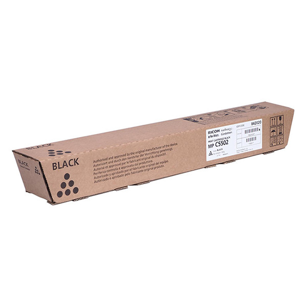 Ricoh MP C5502E black toner (original Ricoh) 073814 - 1