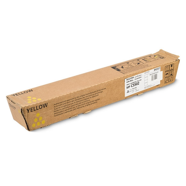 Ricoh MP C5502E yellow toner (original Ricoh) 073820 - 1