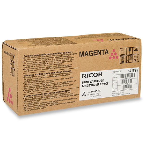 Ricoh MP C6000/C7500 magenta toner (original) 841102 842071 073940 - 1