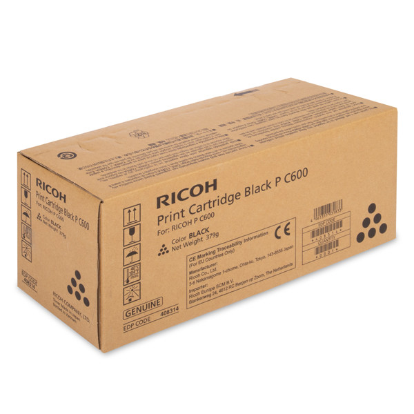 Ricoh P C600 black toner (original Ricoh) 602283 - 1