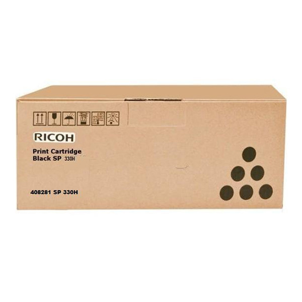 Ricoh SP 330H (408281) high capacity black toner (original) 408281 067180 - 1