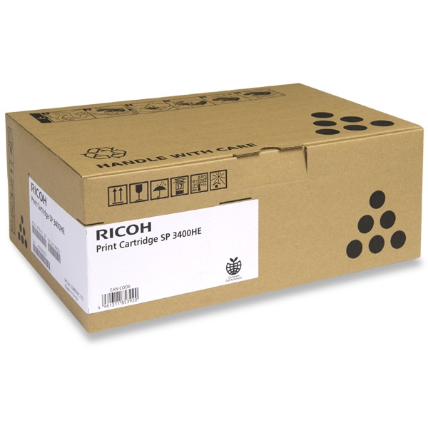 Ricoh SP 3400HE / SP 3500HE high capacity black toner (original Ricoh) 406522 407648 073934 - 1