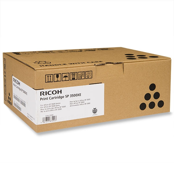 Ricoh SP 3500XE high capacity black toner (original) 406990 407646 073774 - 1