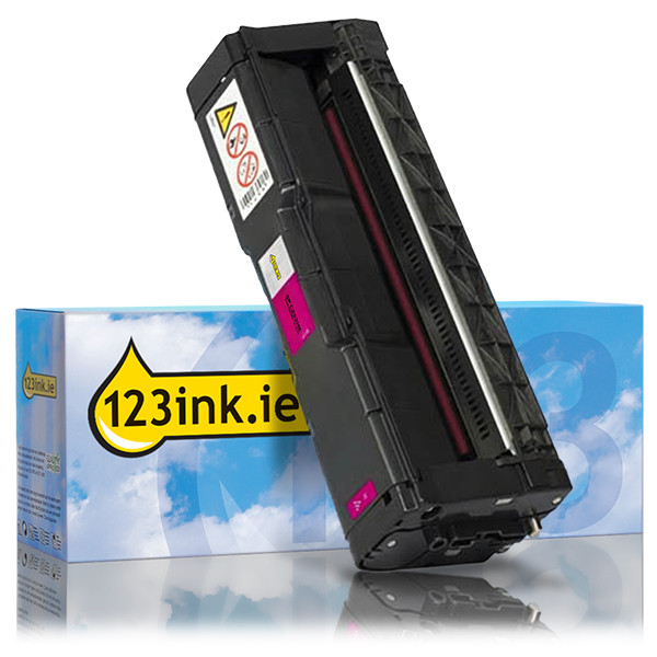 Ricoh SP C252HE (407718) high capacity magenta toner (123ink version) 067027 - 1
