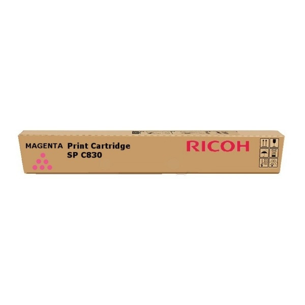Ricoh SP C830 (821123) magenta toner (original) 821123 821187 073710 - 1