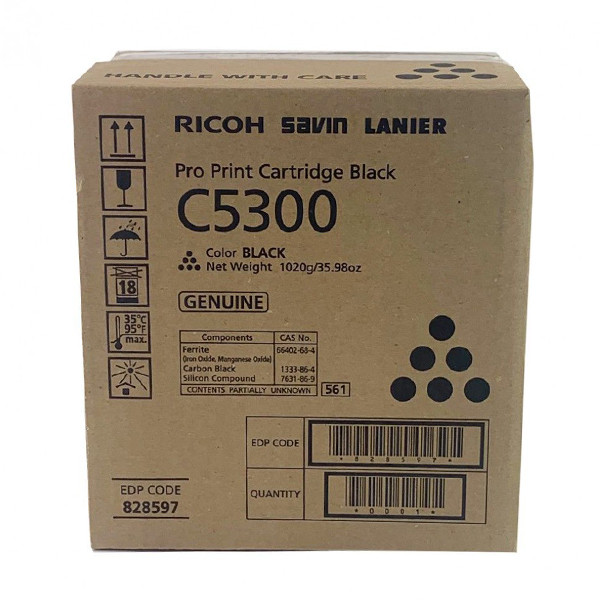 Ricoh Type C5300 black toner (original Ricoh) 828601 067260 - 1