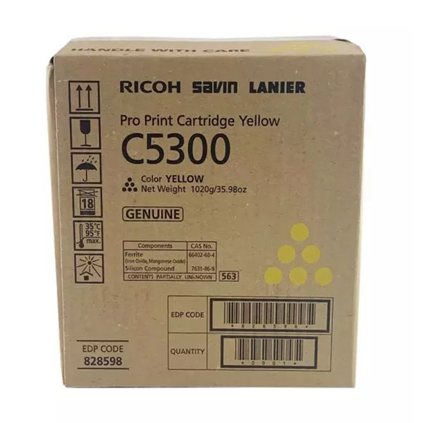 Ricoh Type C5300 yellow toner (original Ricoh) 828602 067266 - 1