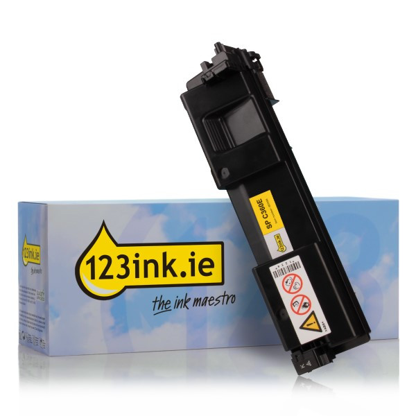 Ricoh Type SP C360E yellow toner (123ink version) 408191C 067097 - 1
