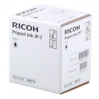 Ricoh type JP7 black ink cartridge (original) 893713 074714