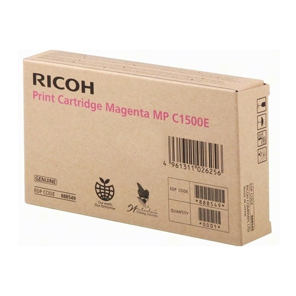 Ricoh type MP C1500 M magenta gel toner (original) 888549 074824 - 1