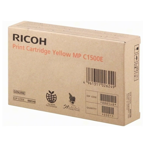 Ricoh type MP C1500 Y yellow gel toner (original) 888548 074826 - 1